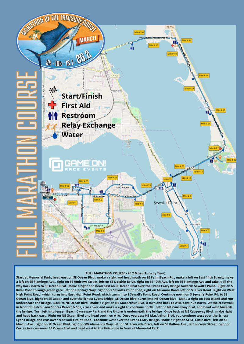 full MARATHON COURSE